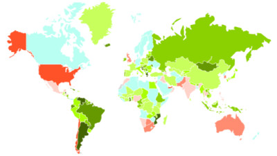 Countries Ranked on Sustainable Competitiveness; US and UK Score Below China, Russia